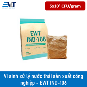 Vi sinh xử lý nước thải sản xuất công nghiệp - EWT IND-106