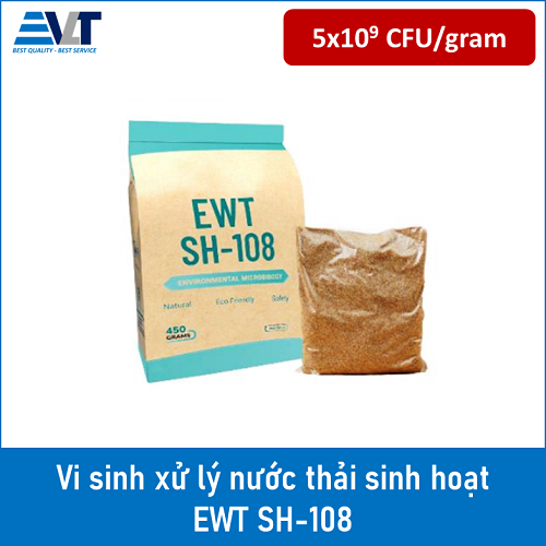 Vi sinh xử lý nước thải sinh hoạt - EWT SH-108